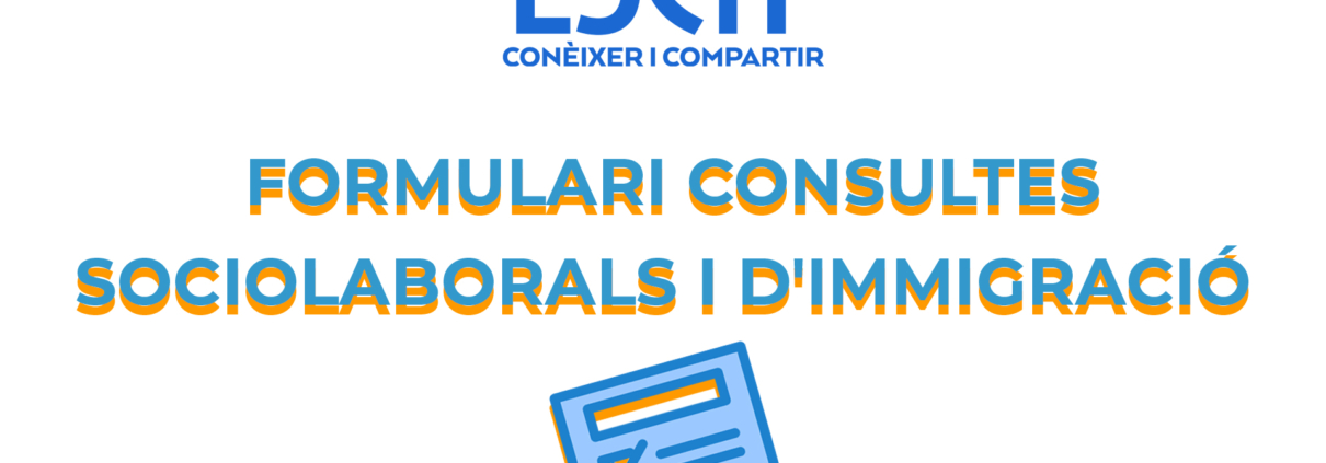 Formulari consultes sociolaborals i d'immigració